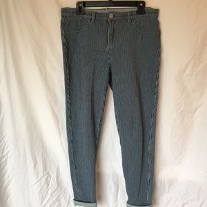 Reversible Stripe jegging.